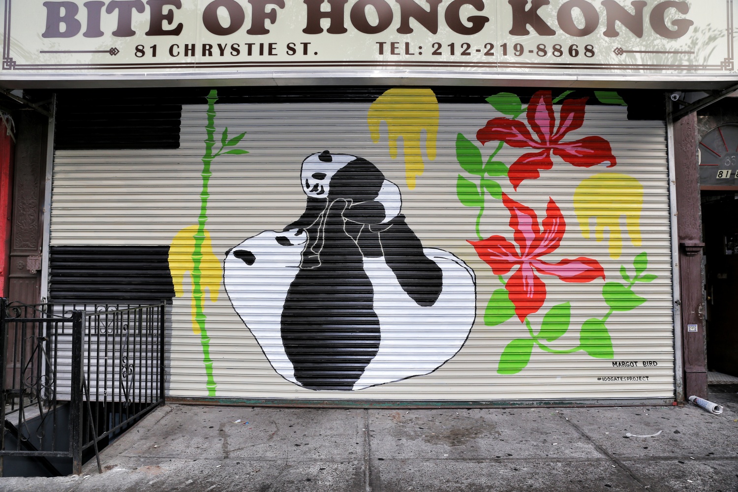  Bite of Hong Kong @ 81 Chrystie Street Artwork by Margot Bird 