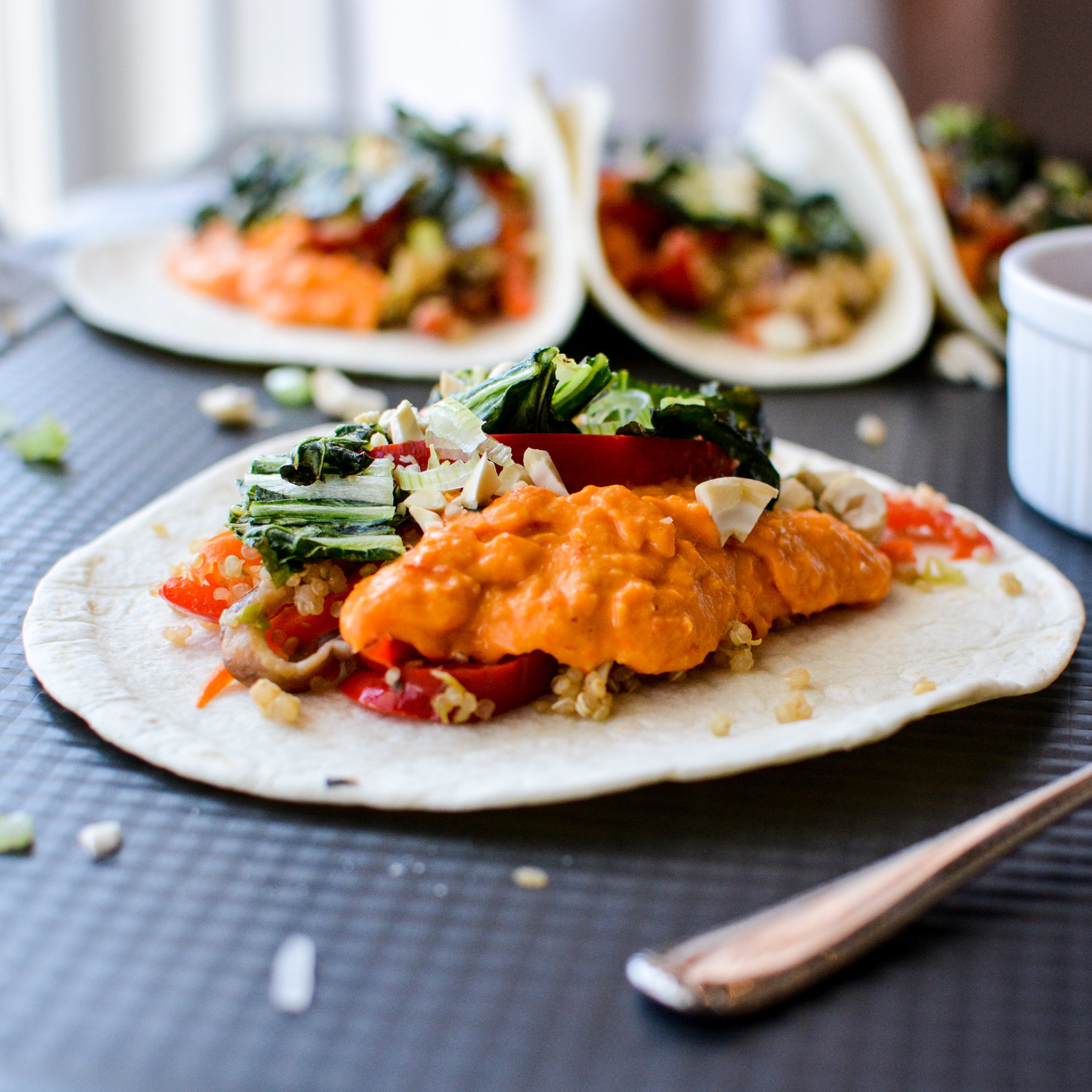 Thai Red Curry Vegetable Tacos