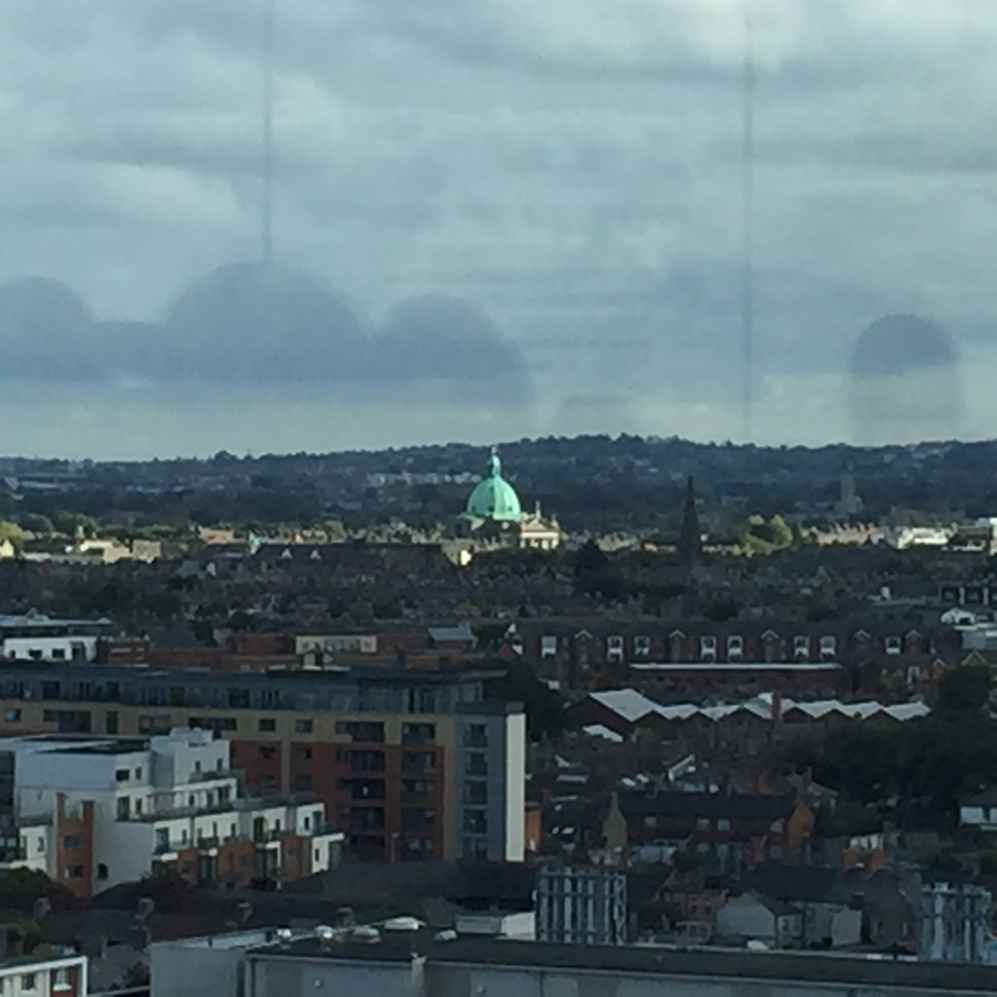 A view of Dublin from Gravity Bar.