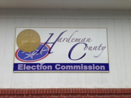 The outside of Hardeman County's election office. Photo courtesty of the Hardeman County Election Commission.