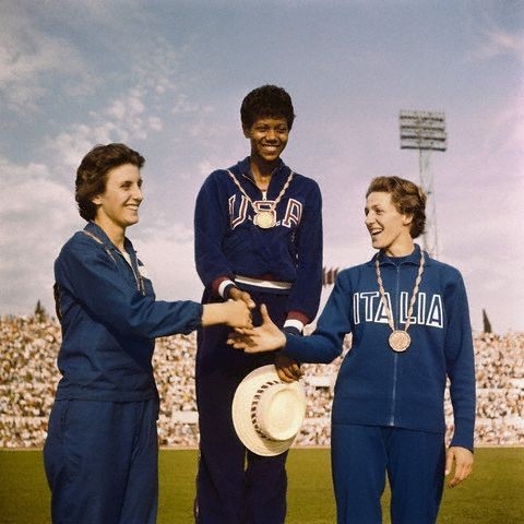 Image result for wilma rudolph gold medal