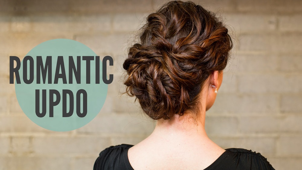 Romantic Curly Updo Confessions Of A Hairstylist