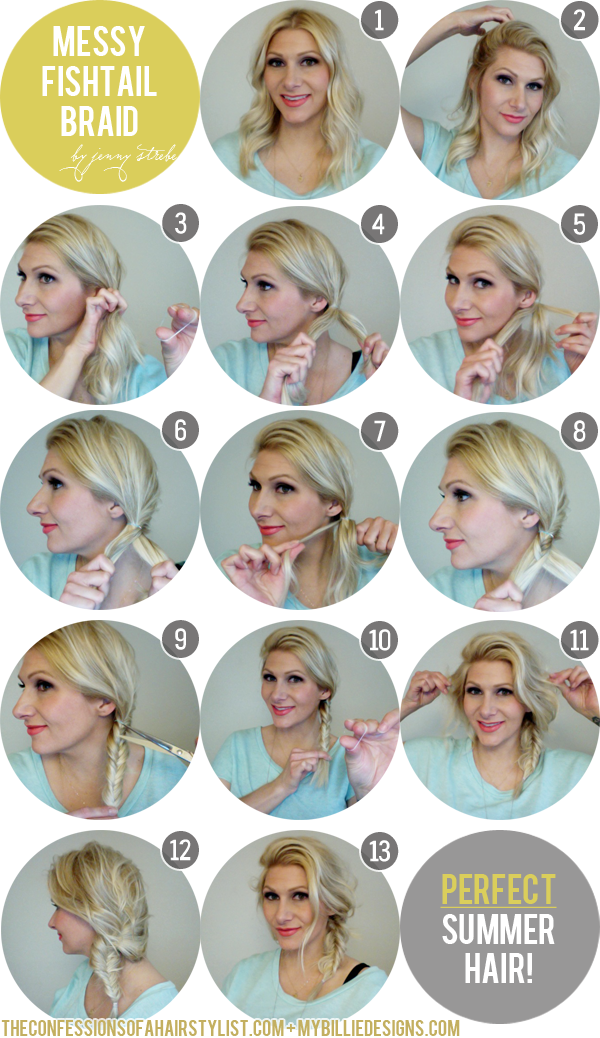 Messy Fishtail Braid — Confessions of a Hairstylist