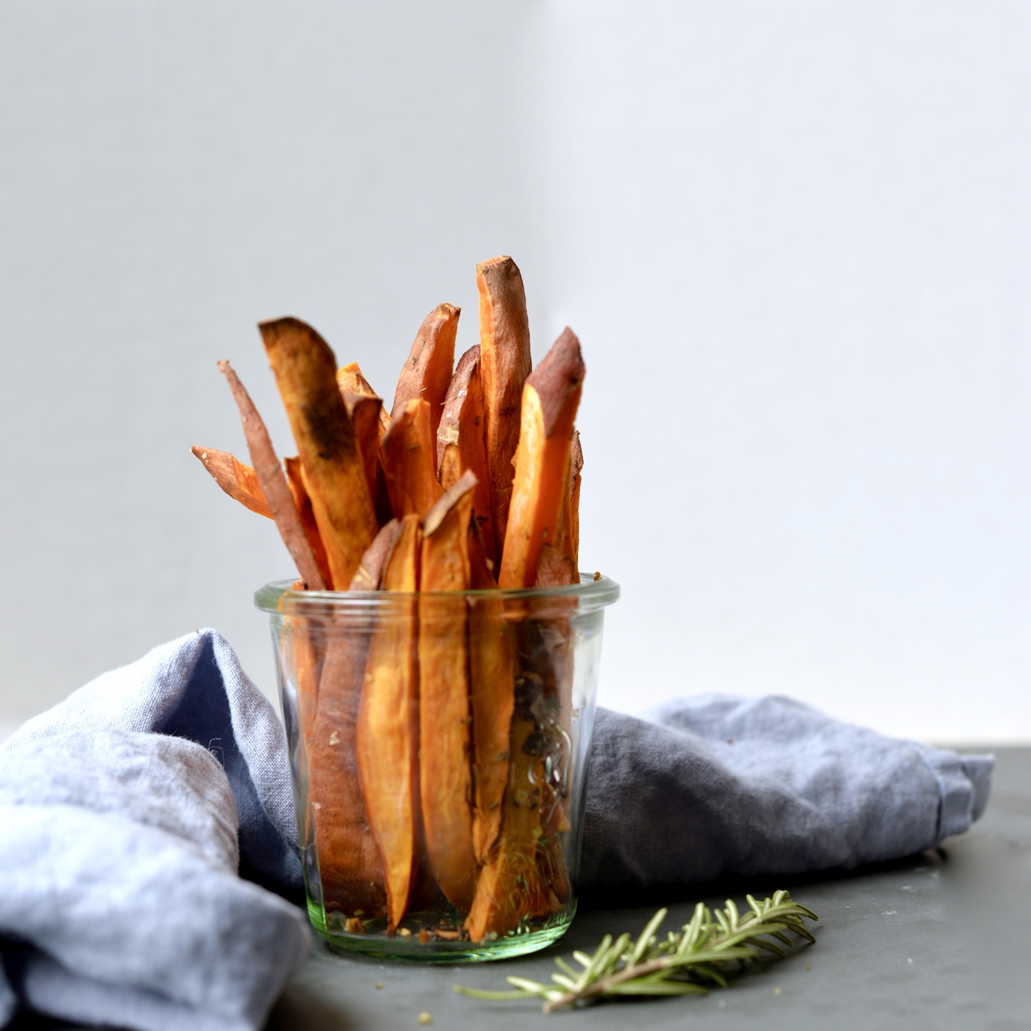 Rosemary and Garlic Sweet Potato Fries — nourishing matters