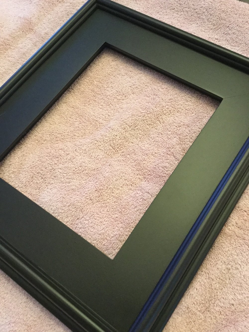 How to Frame a Canvas Panel — Kim T. Richards
