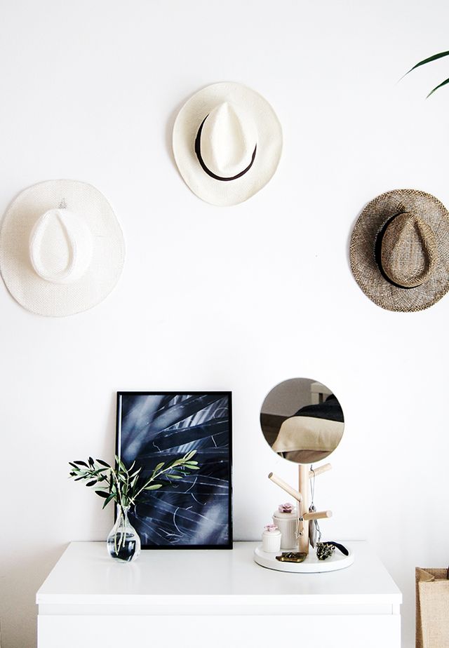  See Hats Bedroom Wall Decor on Pinterest 