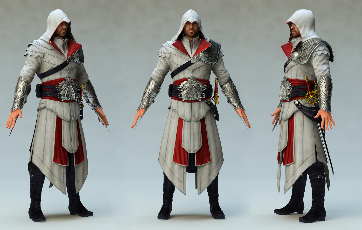 Assassin&#039;s Creed Brotherhood Ezio Minecraft Skin