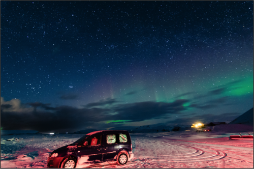 Northen Lights in Iceland. Image credits: Jacob Ma