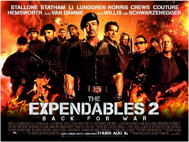 Poster phim the expendables 2