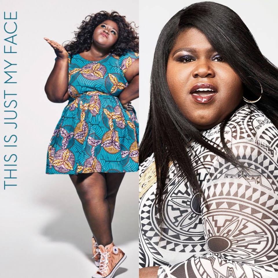 THIS IS JUST MY FACE: TRY NOT TO STARE - Gabourey Sidibe — Carla  Bruce-Eddings