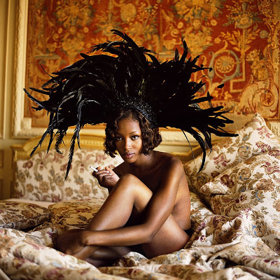 Naomi Campbell by Michel Comte