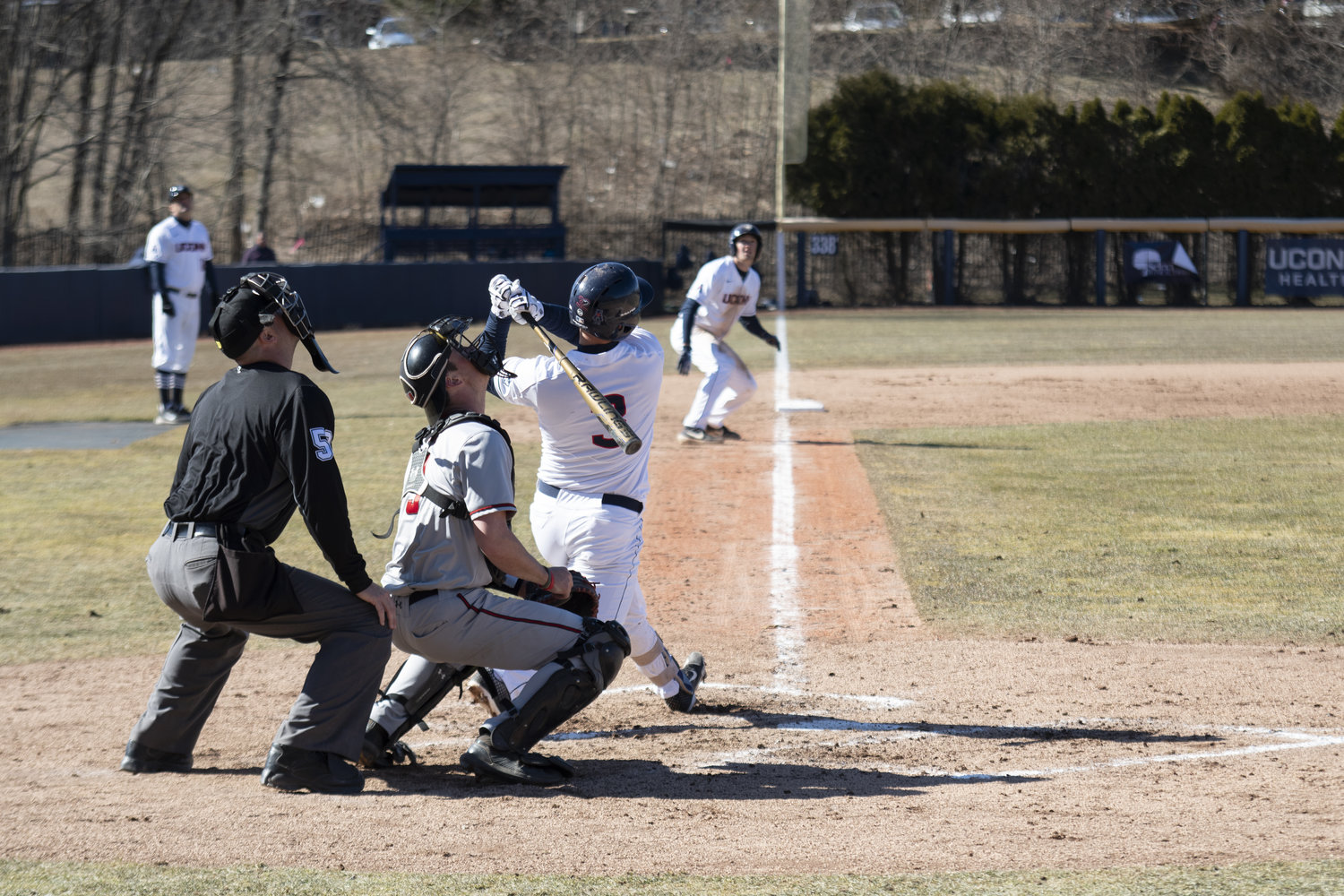 Baseball: UConn opens up home slate by putting the hurt on Hartford ...