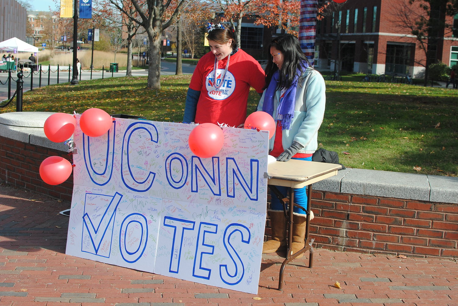 Dodson said UConnPIRG and USG have the responsibility to protect studentsâ rights to vote and make voting as easy as possible. (File/The Daily Campus)