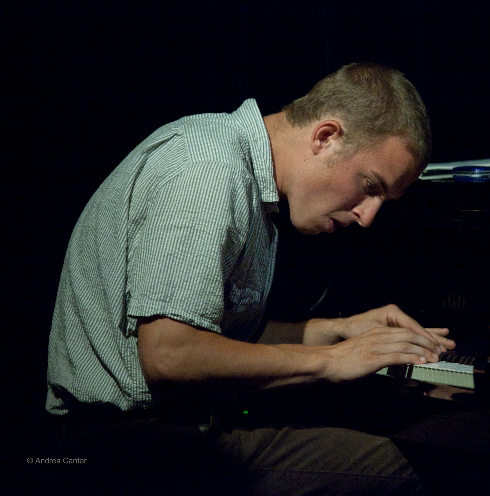 Joe Strachan at Piano