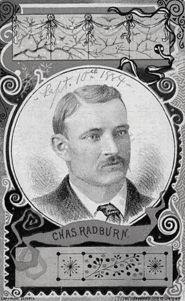 Charles Radbourn, Providence Grays, 1884.