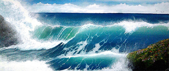 Image result for ocean paintings