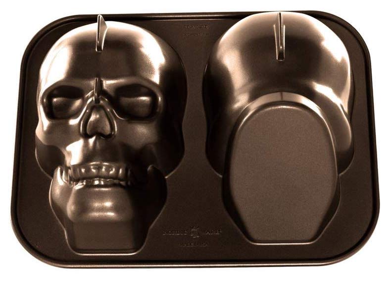 Mchoice Novelty 3D Skull Cake Mold,Skull Cake Mold,Soft Large Skull Cake  Pan Mold 3D Skeleton Head Molds Skull Silicone DIY Chocolate Candy Moulds  for Halloween Party Decorations Birthday Feast - Walmart.com
