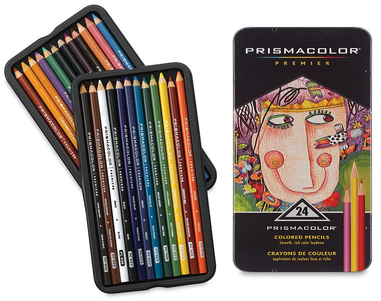 Prismacolor Premier彩色铅笔24套