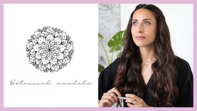 How to make a mandala inspired by nature