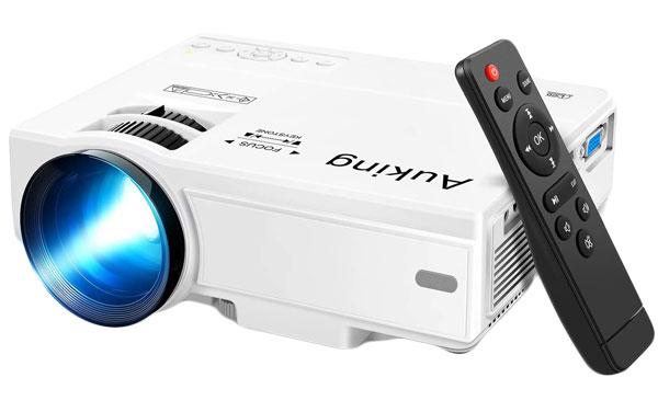 AuKing Mini LED Projector