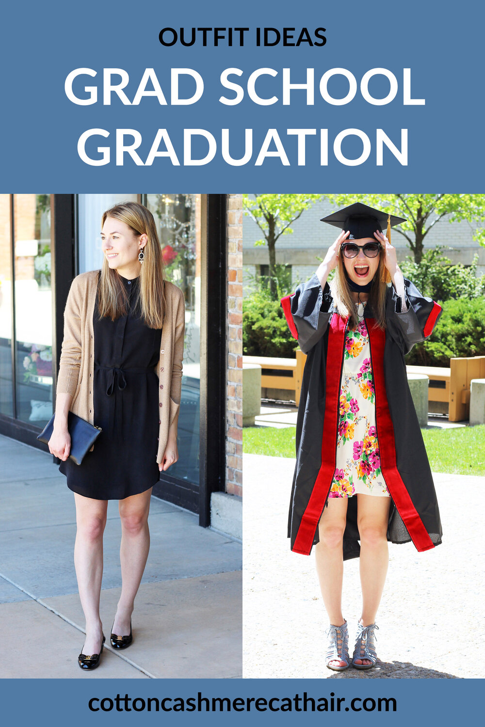 grad school graduation outfit ideas