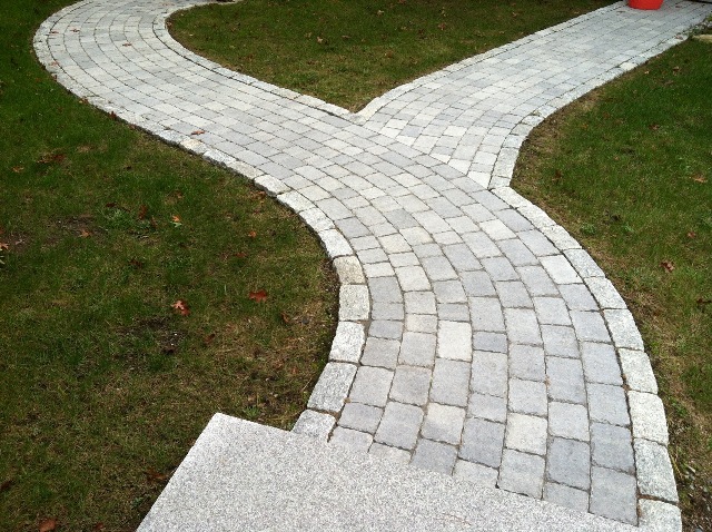Walkway and Patio Design in MA — Natural Path Landscaping