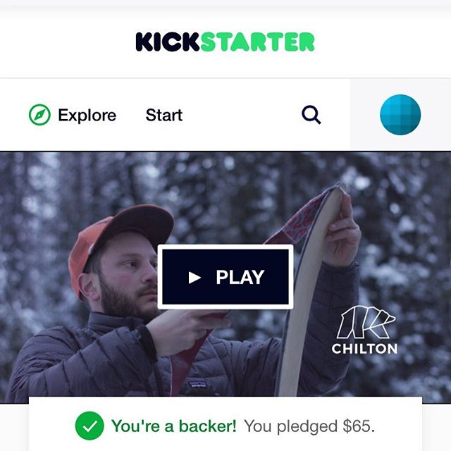 We are live on Kickstarter! Handmade skis from locally sourced wood! 50% funded in less than 24 hours!!!! LINK IN BIO