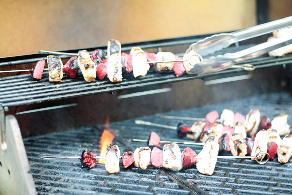 Simple Pork and Plum Kebab Recipe. Read now or pin for later. - Health Happens at Home