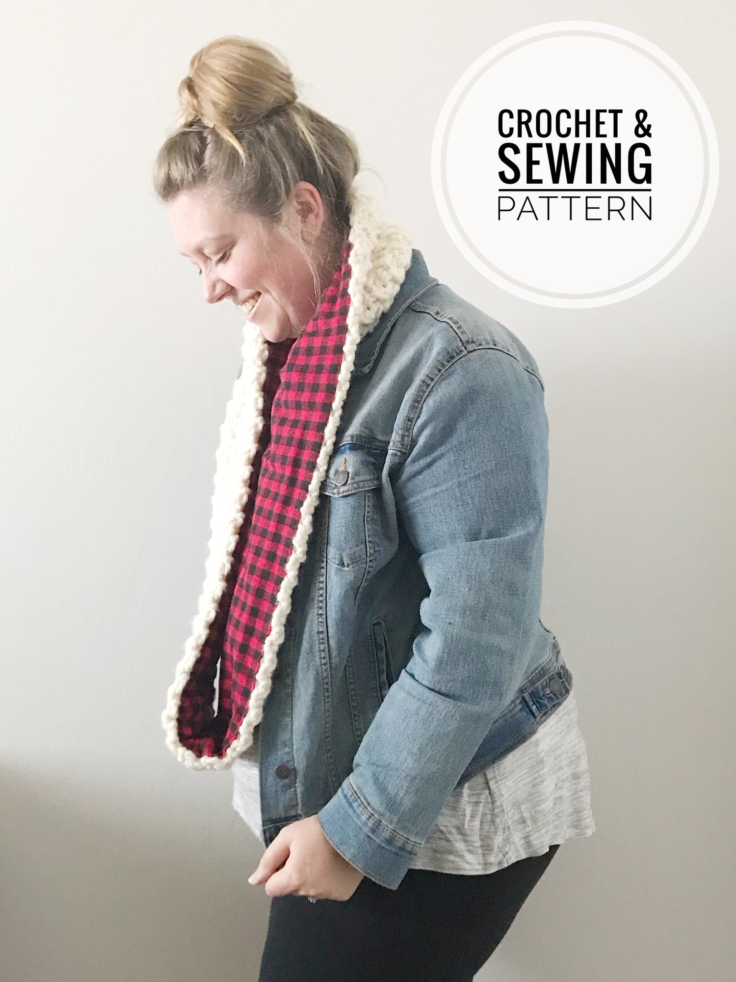 Crochet & Sewing Pattern- The Rowan Scarf — Meghan Makes Do