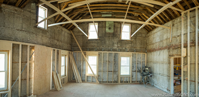 jcb and sons carpentry renovation remodel restoration construction building framing basement repairs priceville grey highlands durham west grey municipality of owen sound grey county bruce county hanover walkerton farmhouse this old house wood I floor joists 