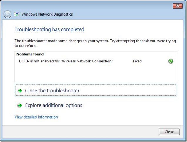 Windows 7 Troubleshooting Wizard Not Working