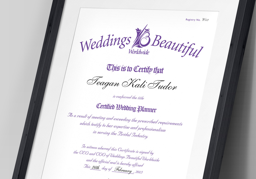 Weddings Beautiful has has been providing world class training and  certification for aspiring wedding planners since 1968. Start your career  as a wedding plan