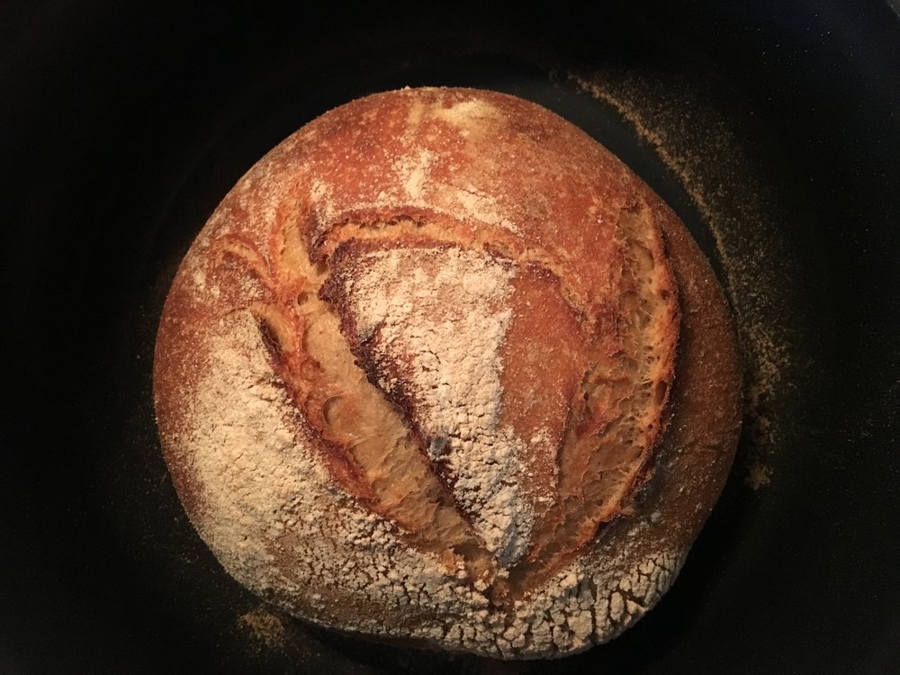 The finished loaf.