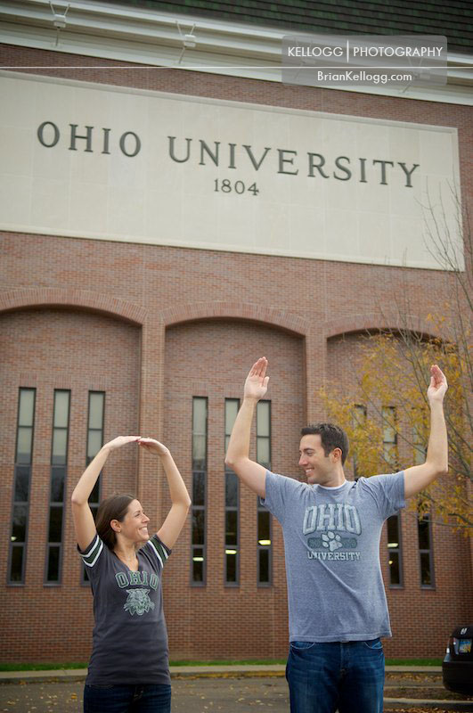 Ohio University Engagement Session
