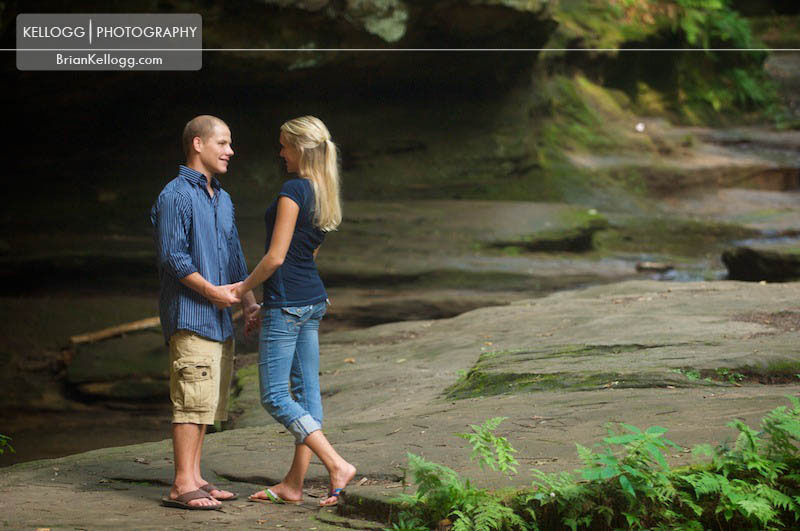 Old Man's Cave Engagement Session