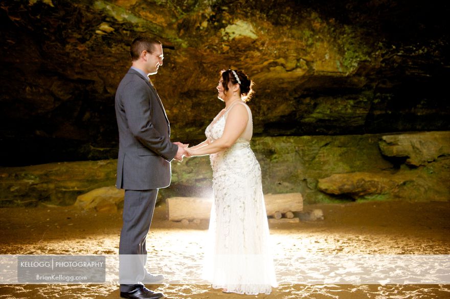 Ash Cave Wedding | Logan Ohio