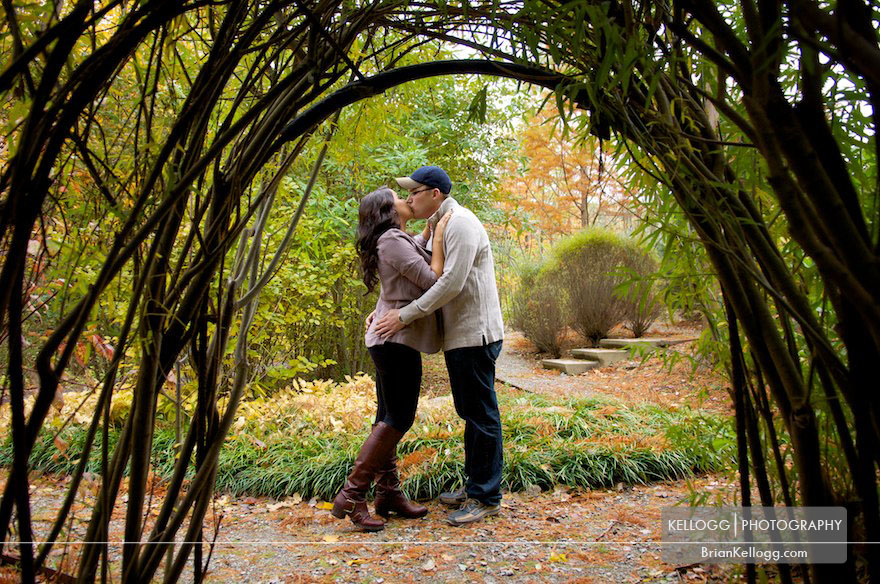 Fall Engagement Photo Columbus Ohio