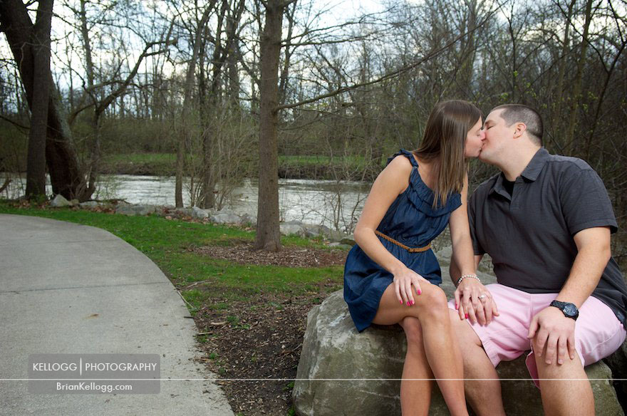 Creekside Engagement Photo Session