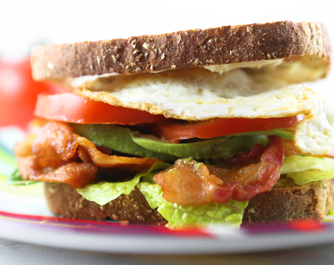 BLEAT Sandwich (a yummy twist on the BLT!)