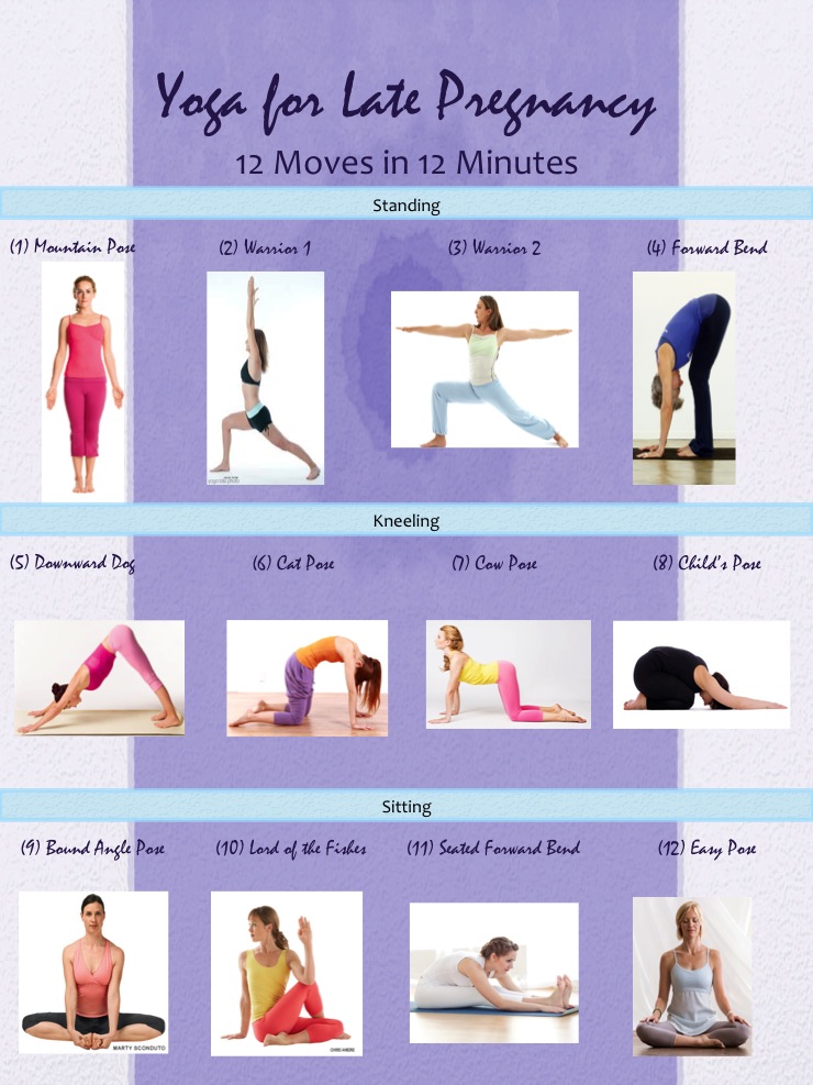 Yoga for Pregnancy: 12 Moves in 12 Minutes — Elm Tree Medical