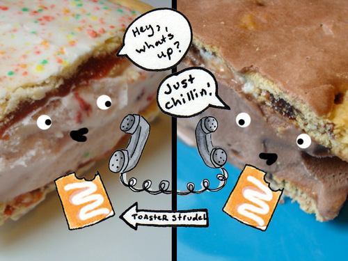 Ga wandelen Victor Hertellen Pop Art: Pop-Tarts Ice Cream Sandwiches for Serious Eats — Jessie Unicorn  Moore
