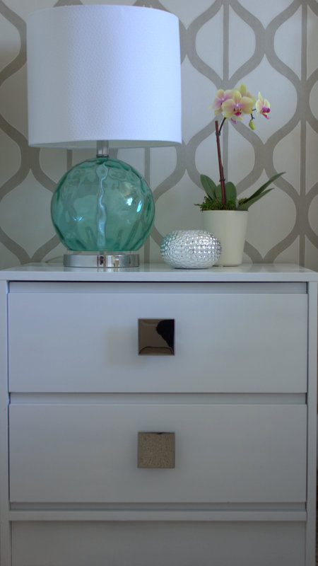  upcycled glam bedside table tutorial 