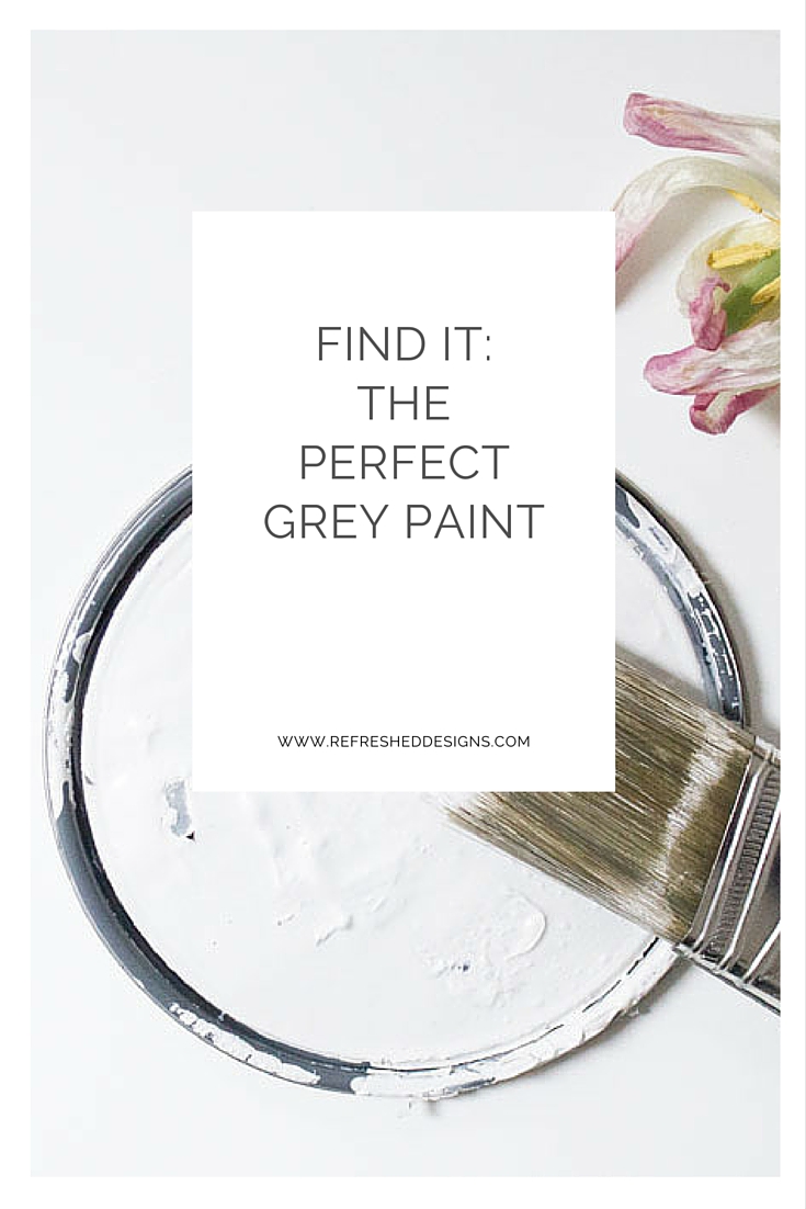 find the perfect gray paint