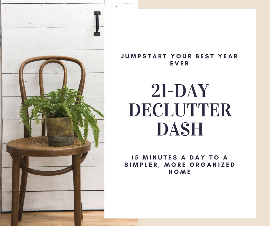 21 Day Declutter Dash Challenge