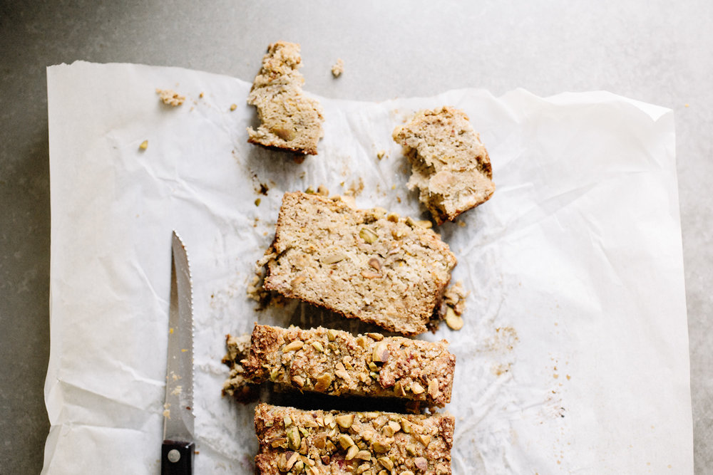 Pistachio Rhubarb Loaf . Sprouted Kitchen