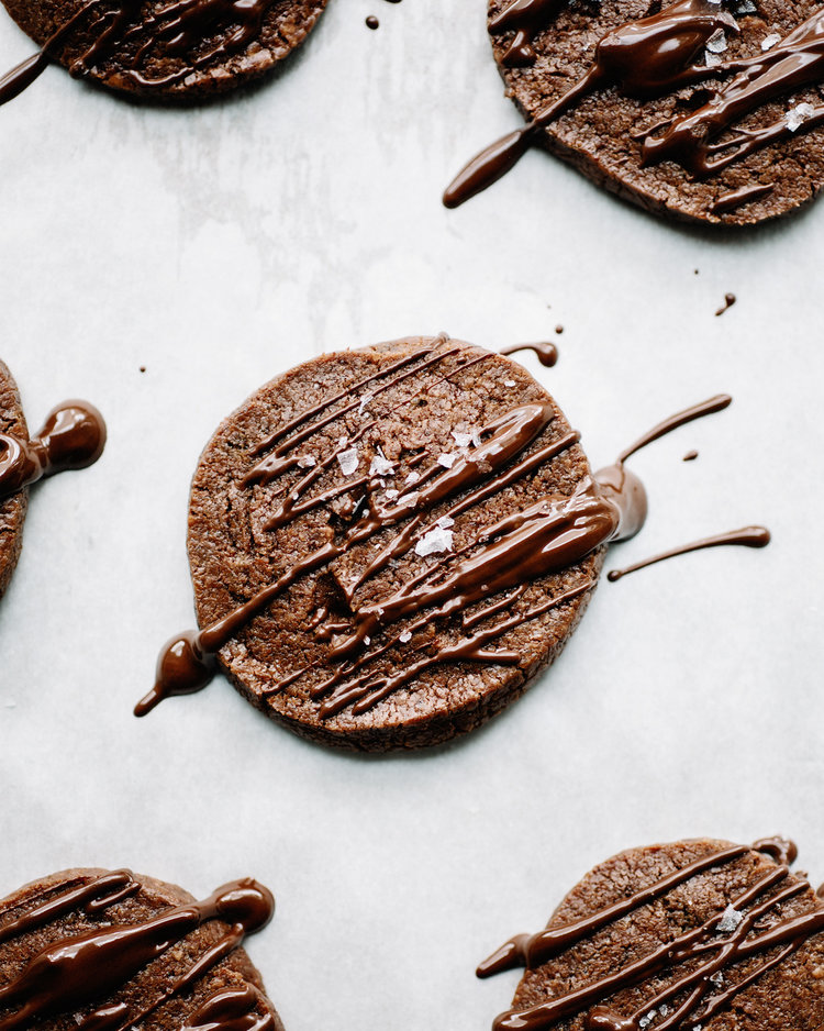 CHOCOLATE PEPPERMINT SHORTBREAD . Sprouted Kitchen
