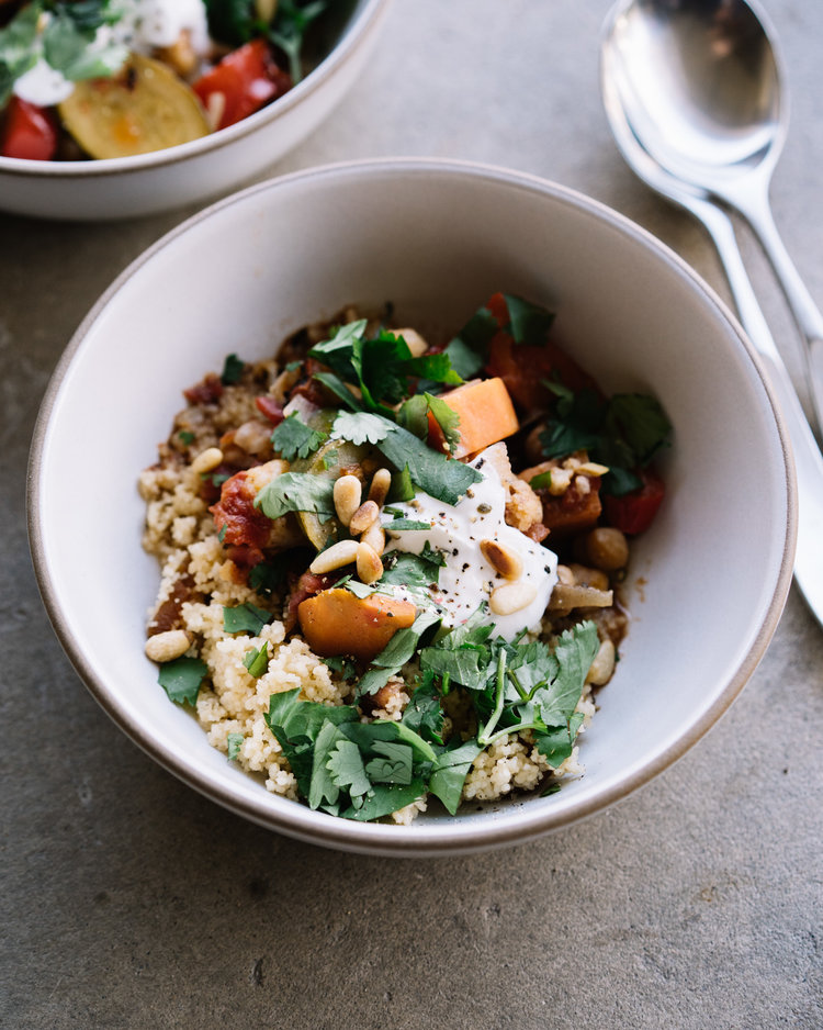 vegetable tagine with apricot couscous . Sprouted Kitchen
