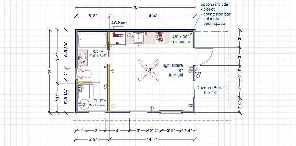 Modern Cabin/Dwelling Plans & Pricing — Kanga Room Systems