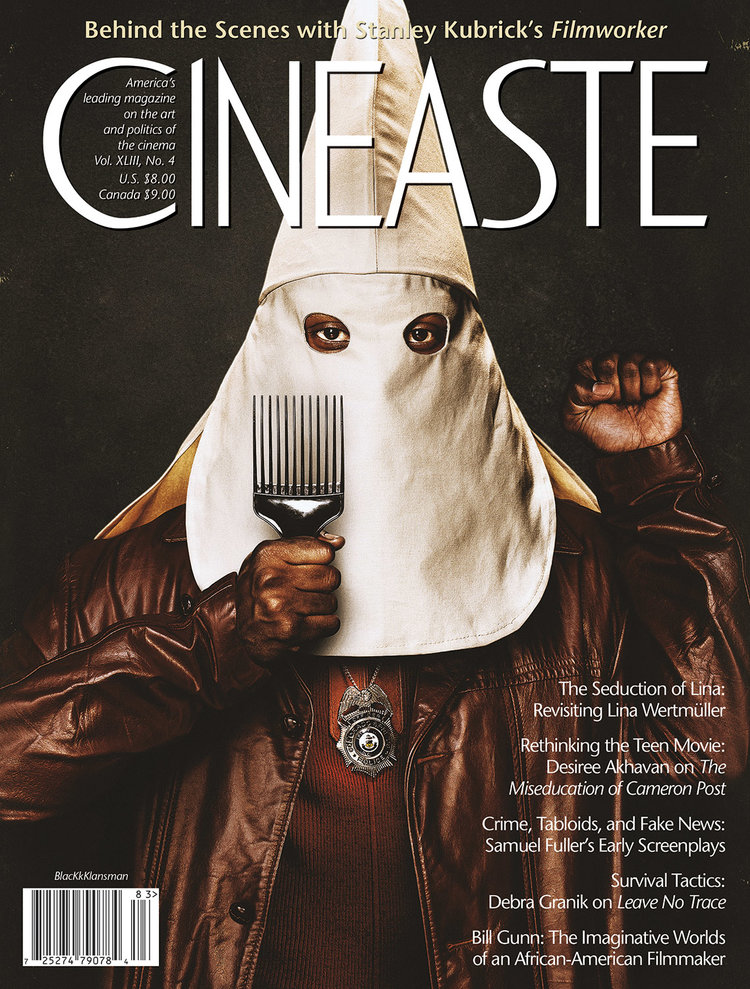 Cineaste - Fall 2018 Cover