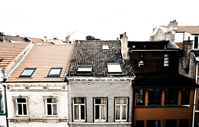 The Rooftops of Brussels as seen in 2007 by photographer Dennis Marciniak